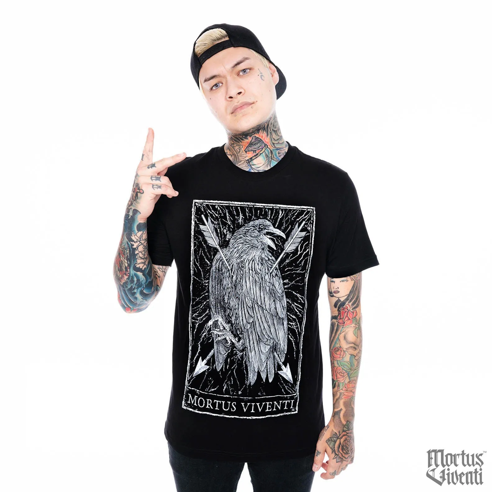Mortus Viventi Tarot Card T-Shirt