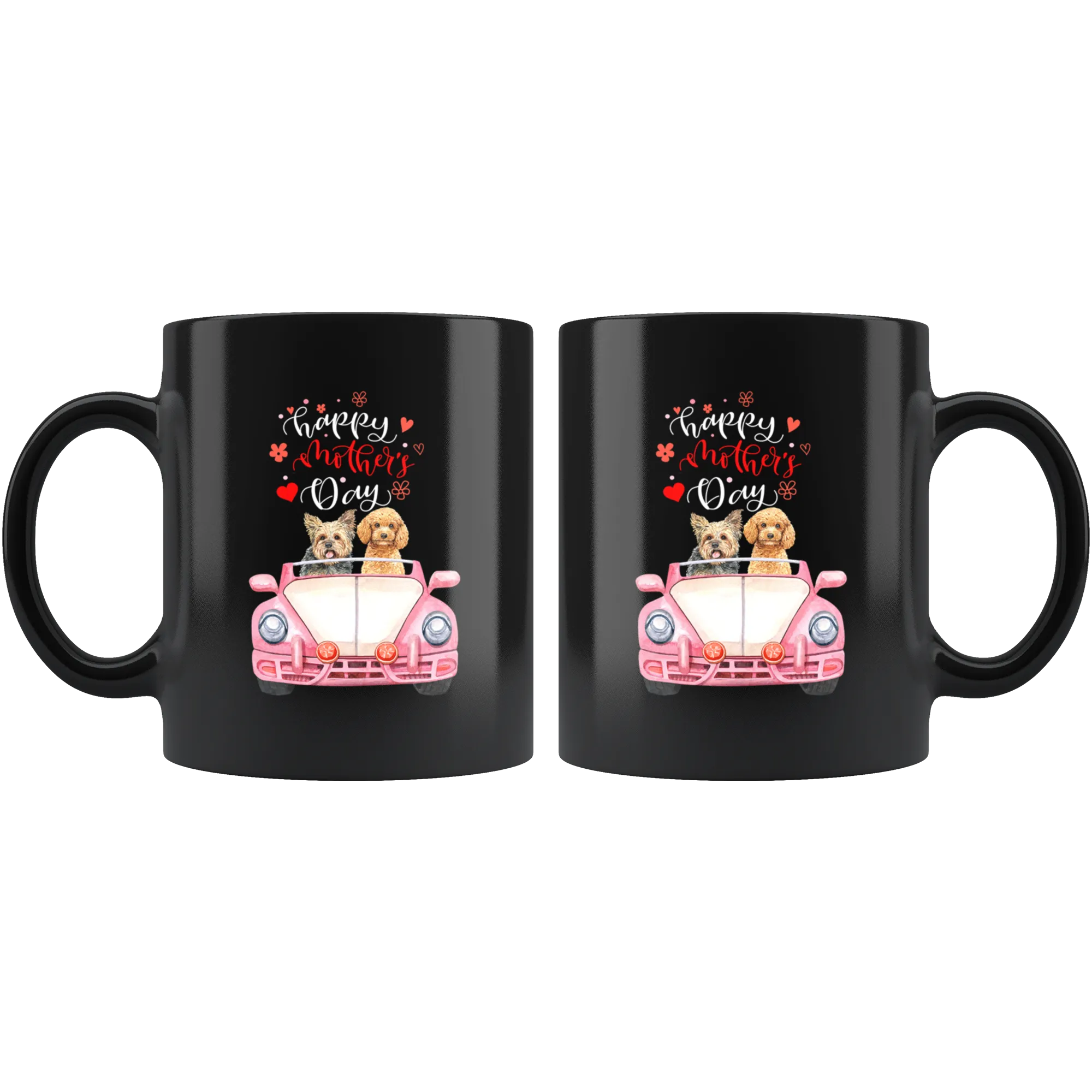 Mothers Day Coffee Mug Gift|Cute Yorkie Poodle Mothers Day Dog Lover Gift