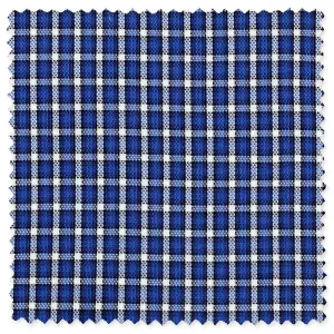 Navy Hopsack Check