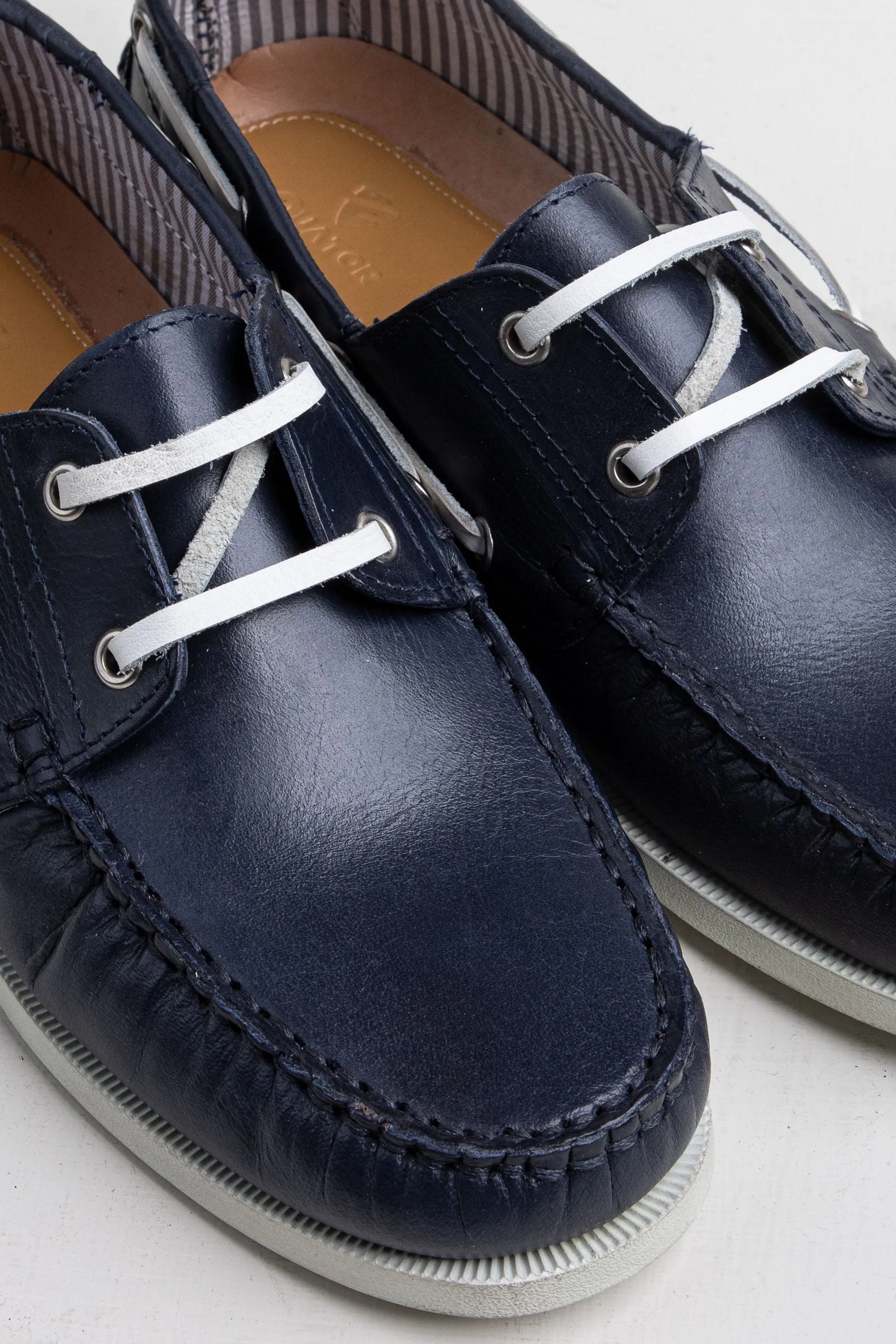 Navy Slip-On Shoes