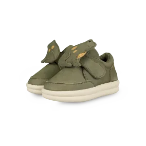 Nellu Sneakers | Frog | Stone Nubuck