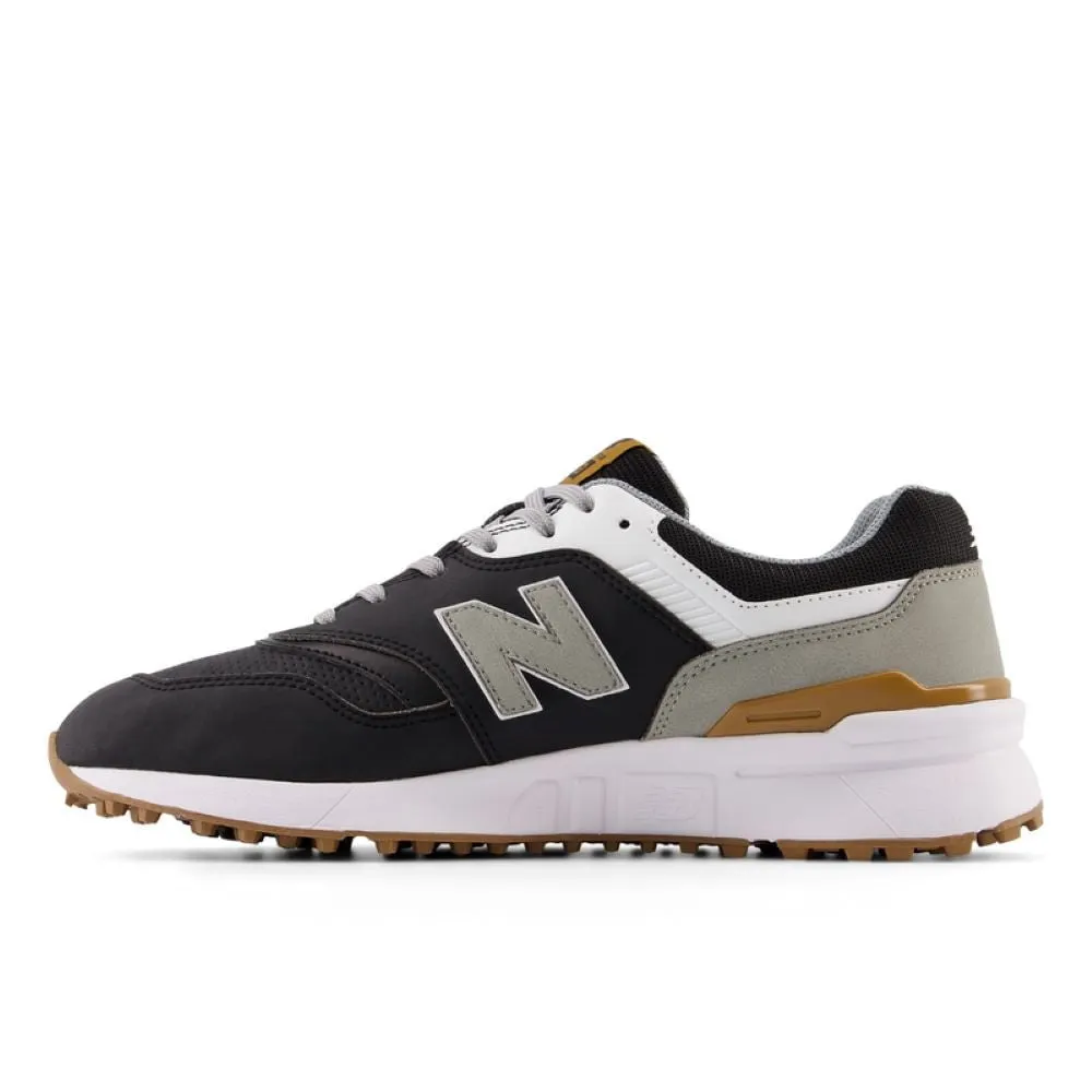 New Balance 997 SL Golf Shoes - Black/White