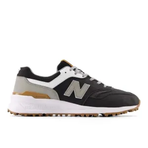 New Balance 997 SL Golf Shoes - Black/White