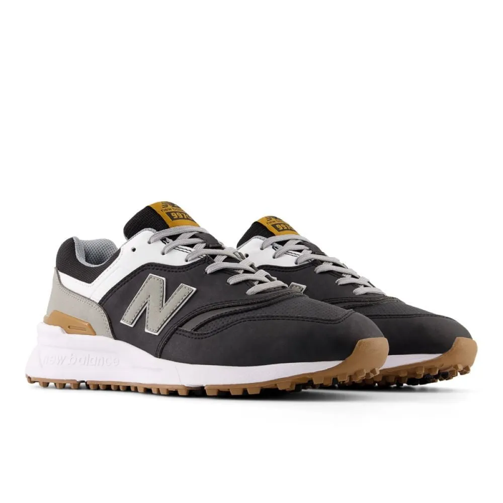New Balance 997 SL Golf Shoes - Black/White
