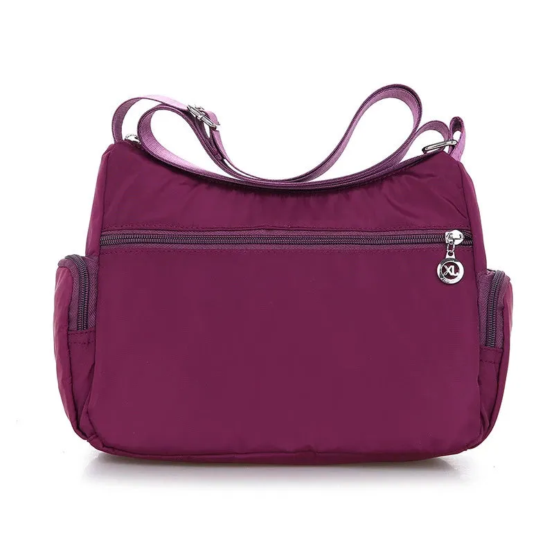 New Casual Oxford Waterproof Zipper Large Capacity Travel Handbags