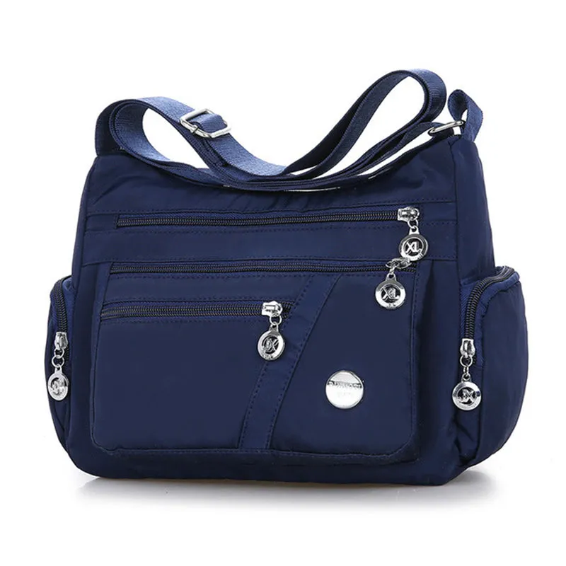 New Casual Oxford Waterproof Zipper Large Capacity Travel Handbags