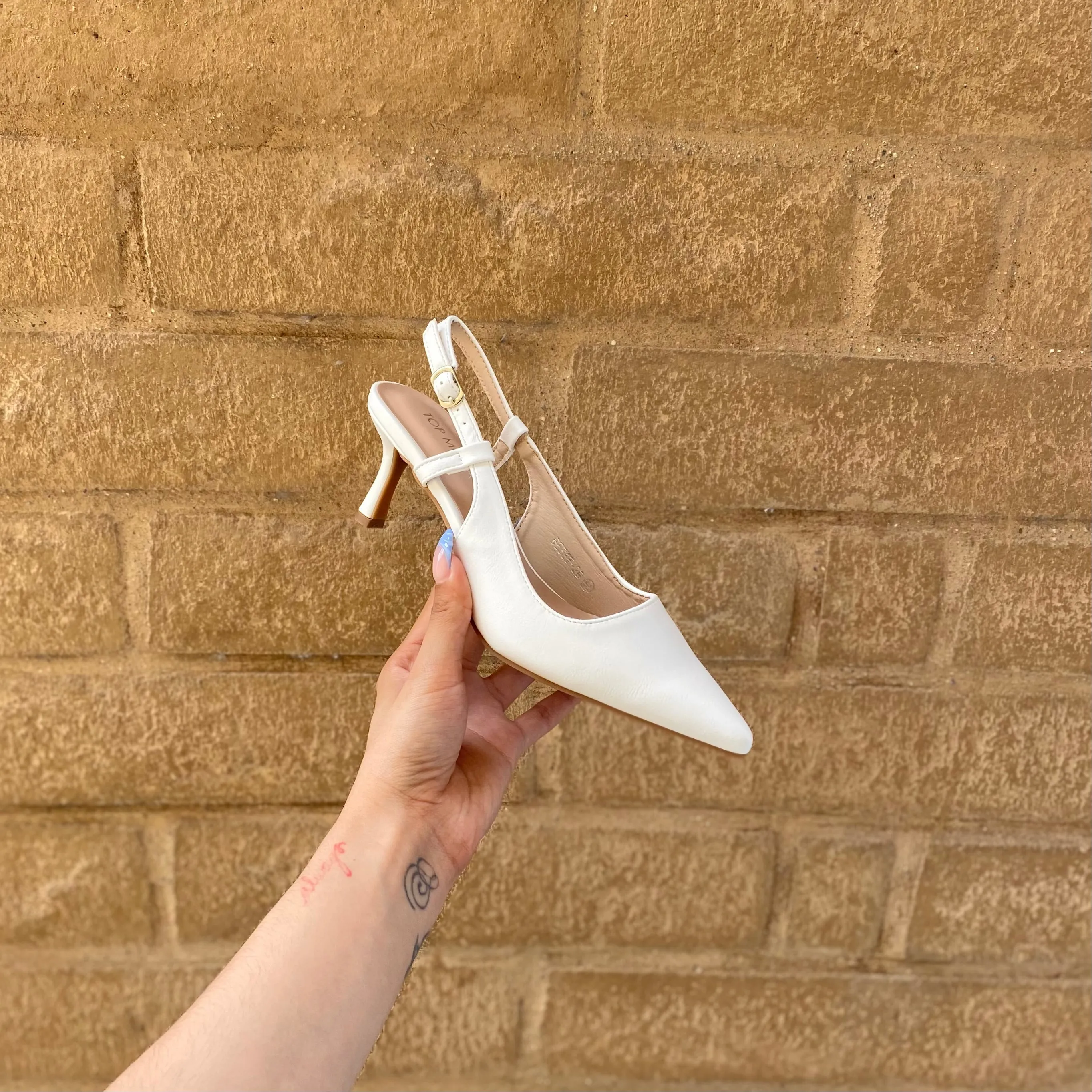 Nicole Heels (White)