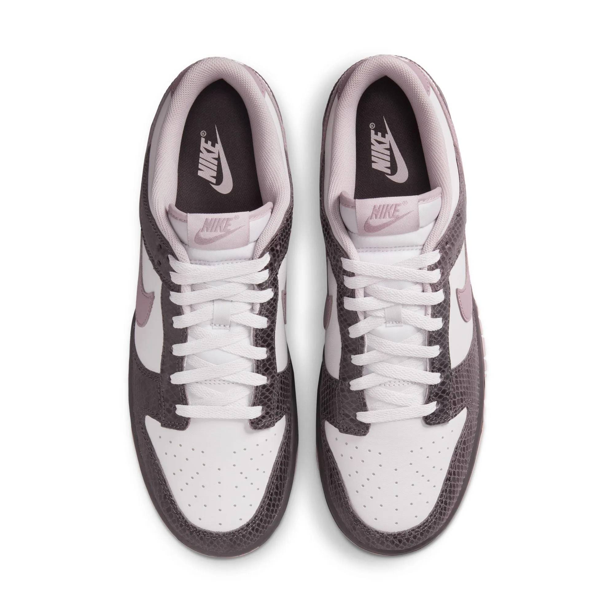 NIKE DUNK LOW SE HV6932-299 "MEDIUM ASH VIOLET SNAKESKIN" - MEDIUM ASH/TAUPE GREY/VAST GREY/PLATINUM TINT