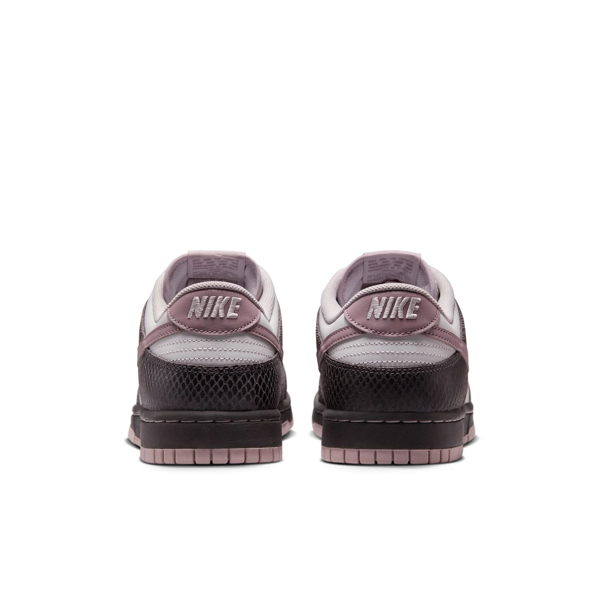 NIKE DUNK LOW SE HV6932-299 "MEDIUM ASH VIOLET SNAKESKIN" - MEDIUM ASH/TAUPE GREY/VAST GREY/PLATINUM TINT