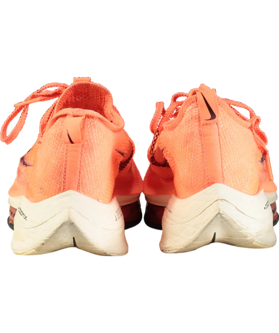 Nike Orange Black Air Zoom Alphafly Trainers UK 6 EU 39 👠