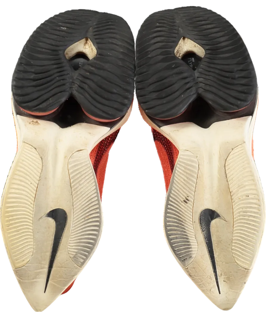 Nike Orange Black Air Zoom Alphafly Trainers UK 6 EU 39 👠