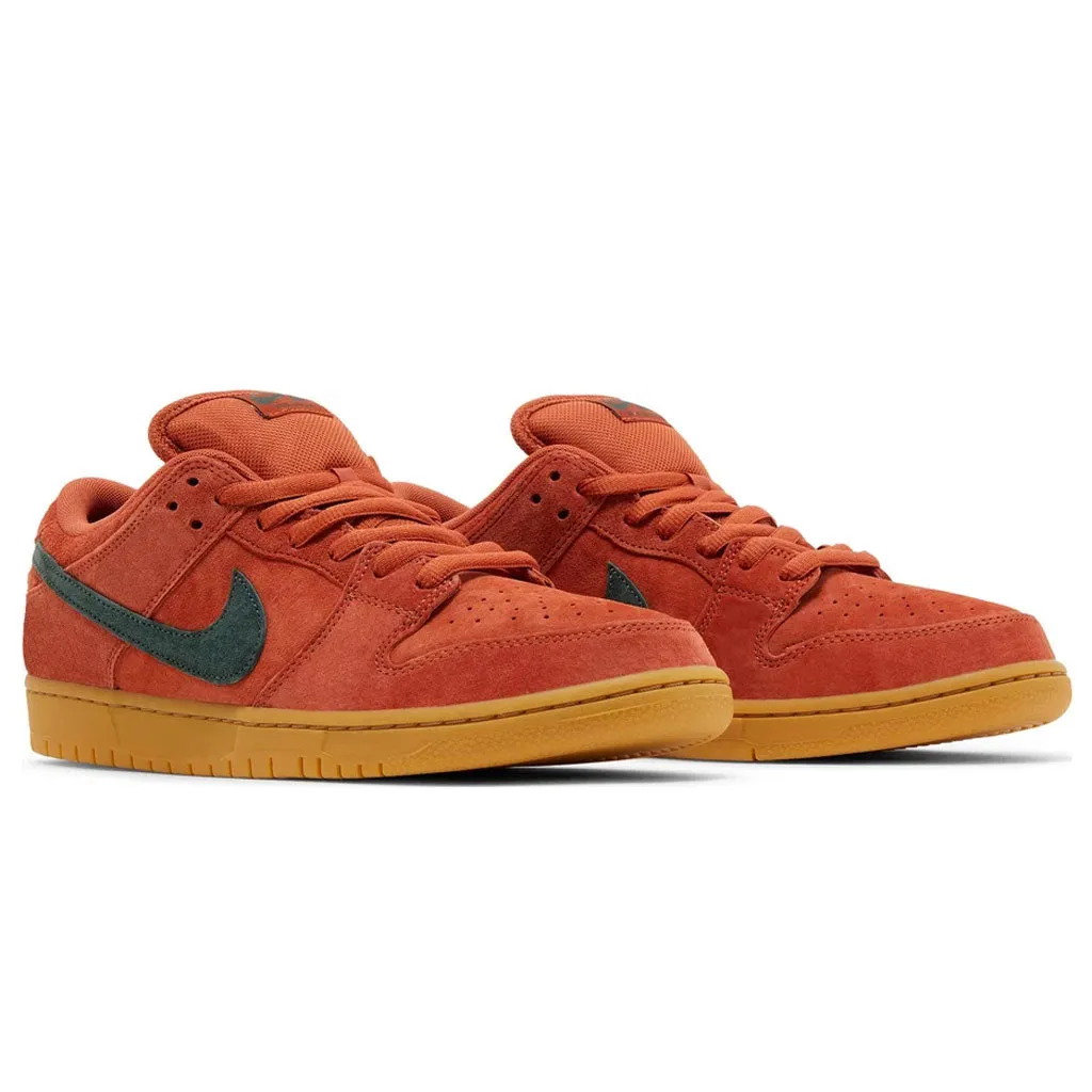 NIKE SB DUNK LOW PRO - BURNT SUNRISE/VINTAGE GREEN