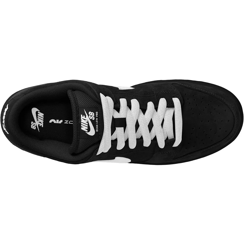 Nike SB Dunk Low Pro Shoes Black/White-Black-Gum Light Brown