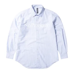 No Problemo Blue Oxford Shirt NPAR40101