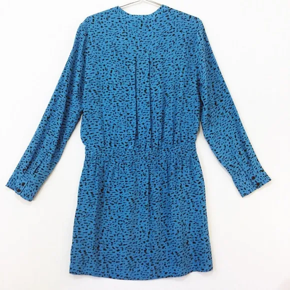 NWOT Robert Rodriguez Printed Silk Drawstring Dress