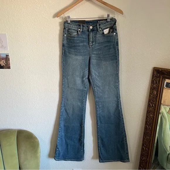 NWT Blank NYC The Waverly Flared Bootcut Denim Jeans High Waisted Size 26