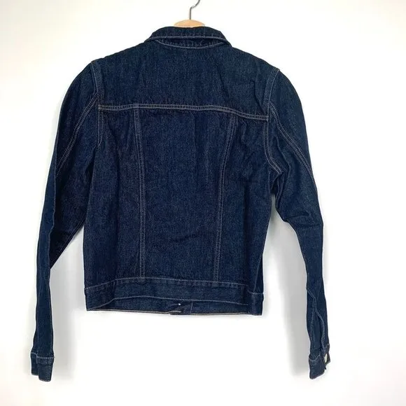 NWT Nobody Denim Francoise Denim Trucker Jean Jacket Luna Blue Medium