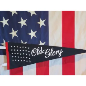 Old Glory Felt Pennant