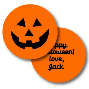 Orange Pumpkin Tag