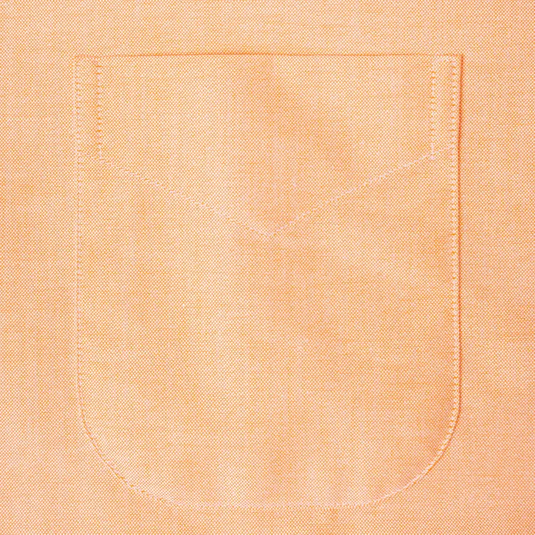 Orange Spring Oxford Weekend Shirt