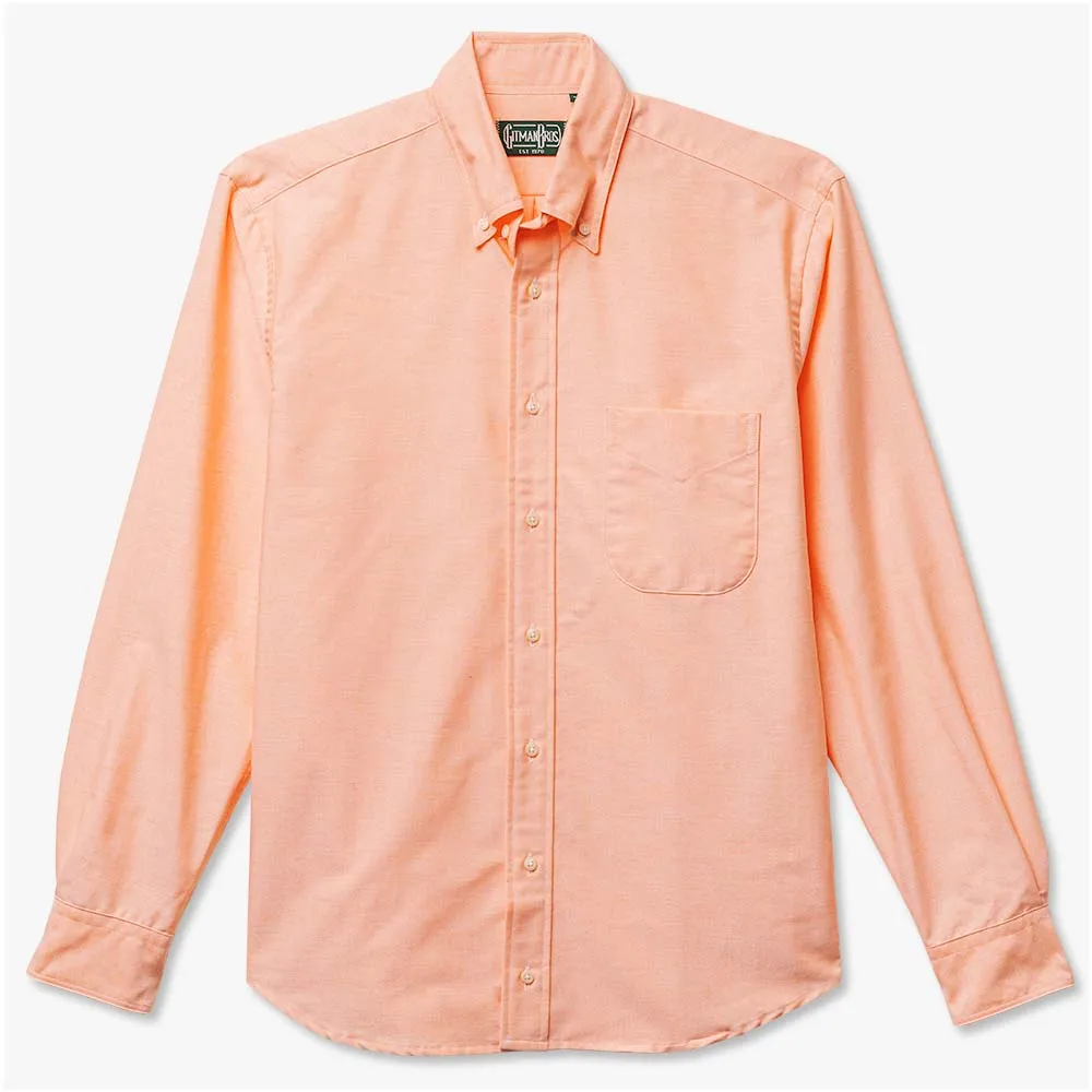 Orange Spring Oxford Weekend Shirt
