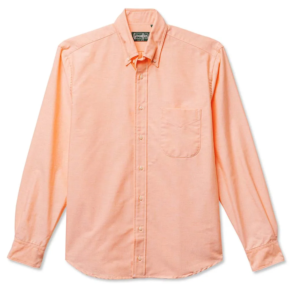 Orange Spring Oxford Weekend Shirt