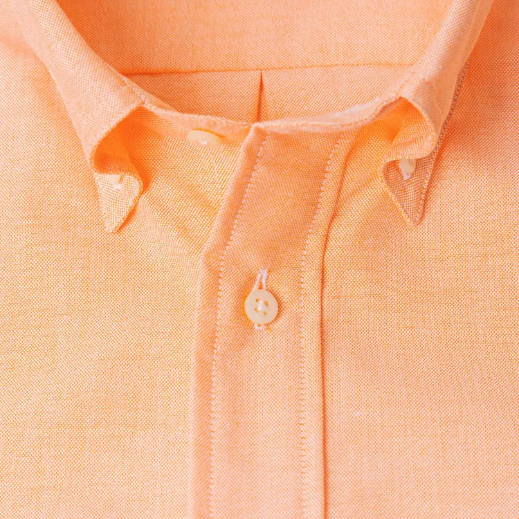 Orange Spring Oxford Weekend Shirt