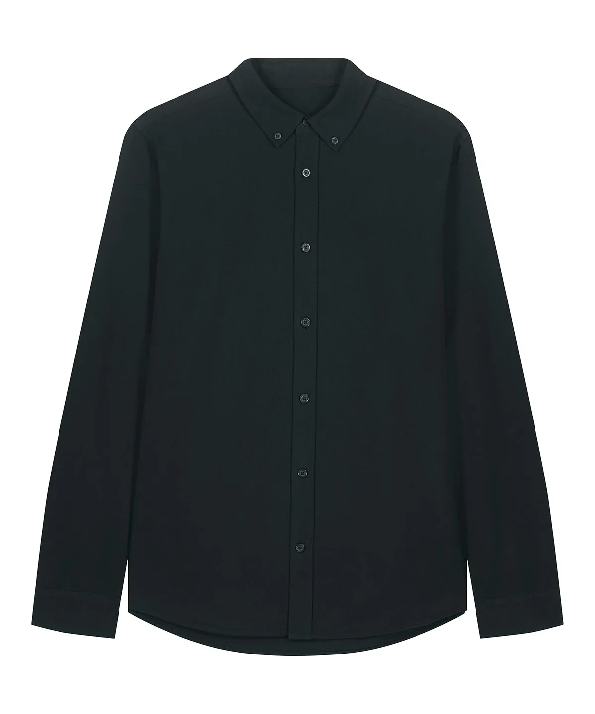 Organic Cotton Oxford Long Sleeve Shirt: Mens