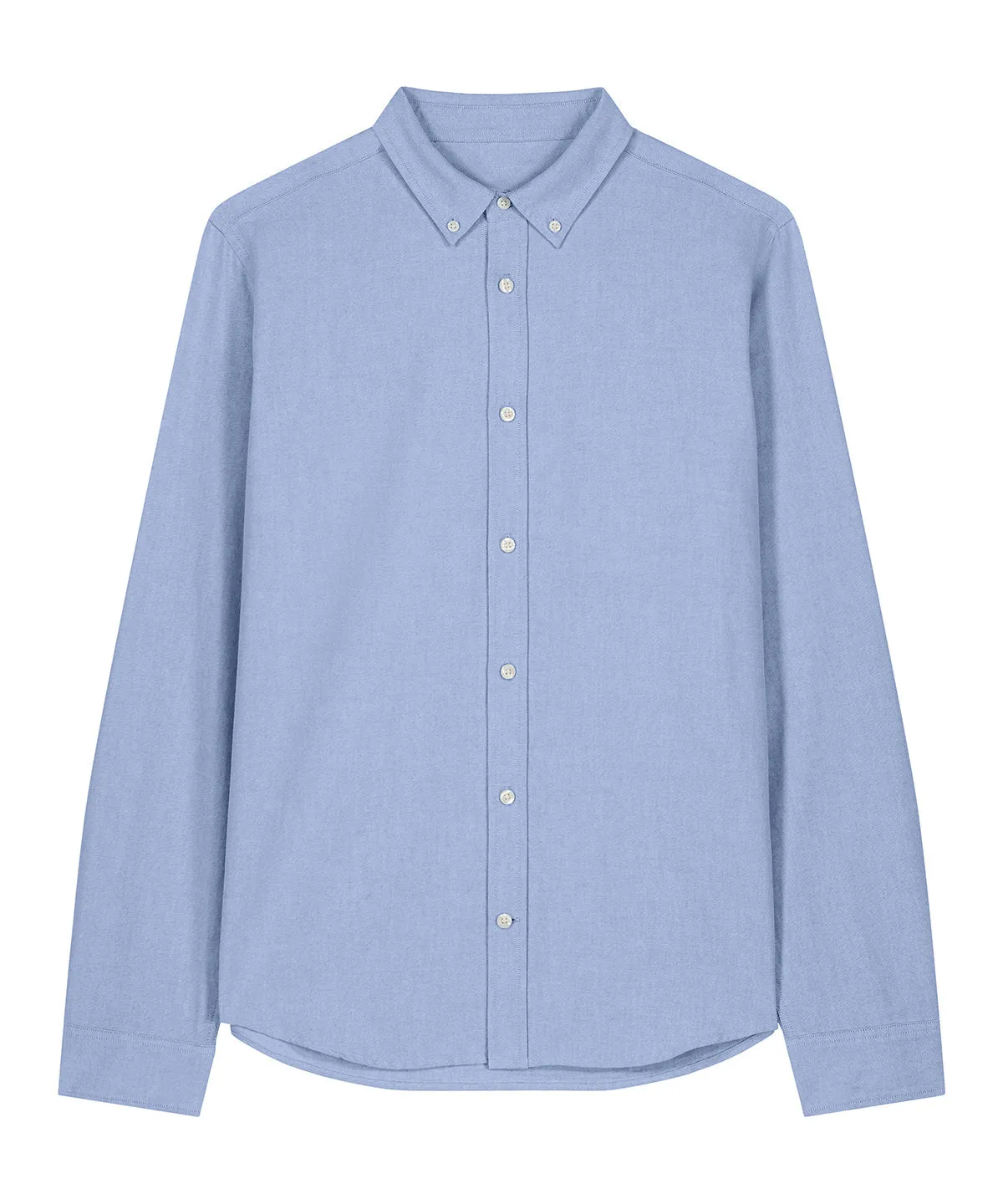 Organic Cotton Oxford Long Sleeve Shirt: Mens