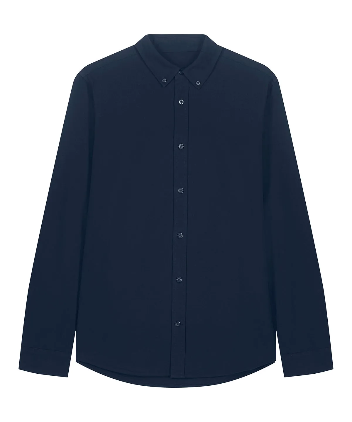 Organic Cotton Oxford Long Sleeve Shirt: Mens