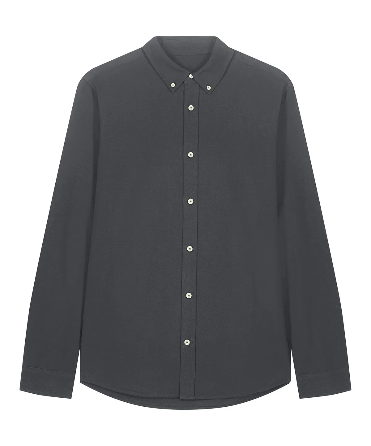 Organic Cotton Oxford Long Sleeve Shirt: Mens