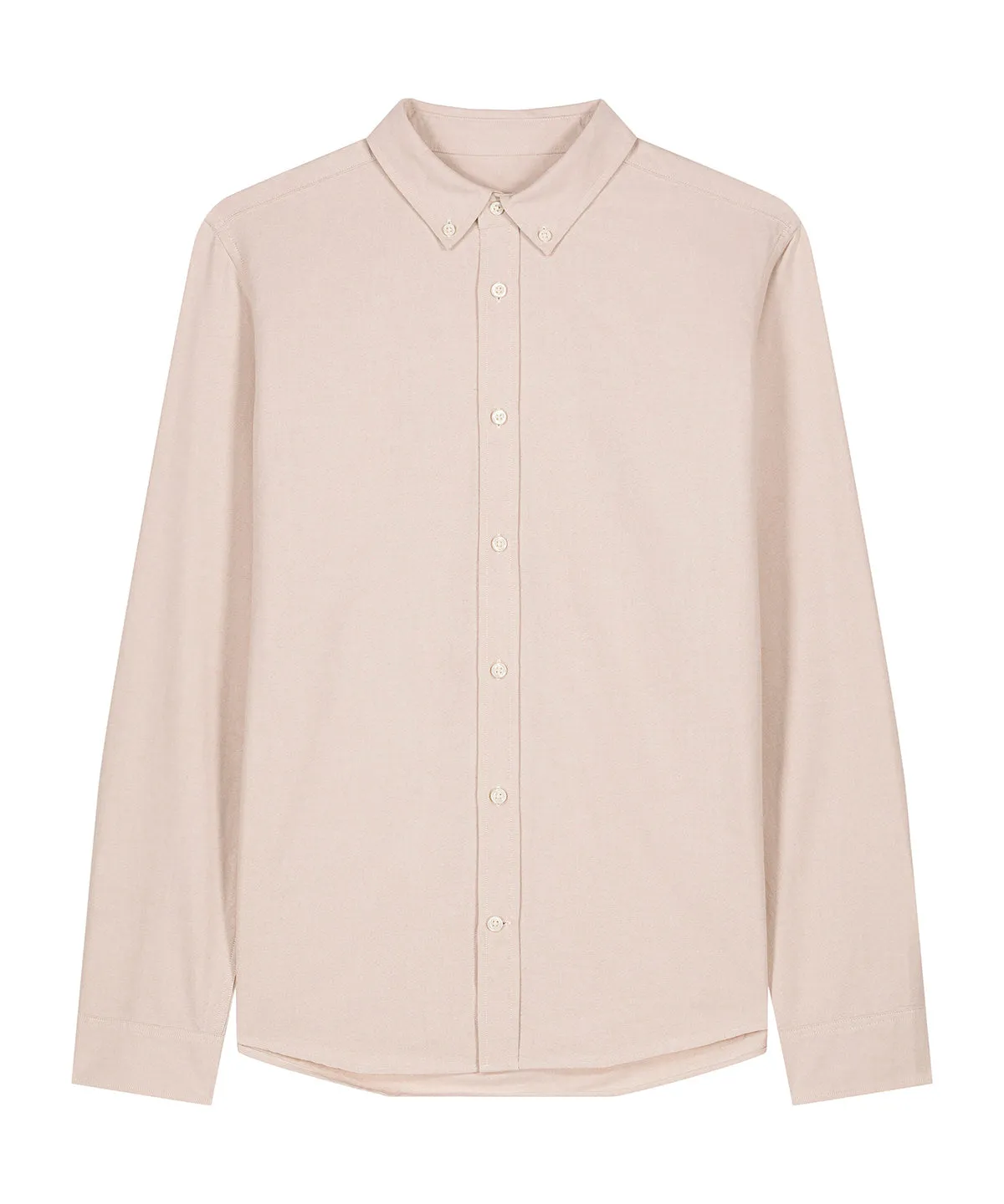 Organic Cotton Oxford Long Sleeve Shirt: Mens