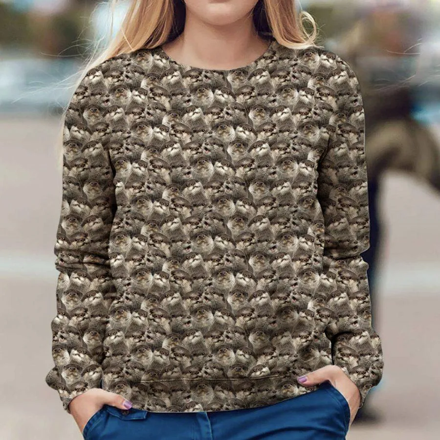 Otter - Full Face - Premium Sweatshirt