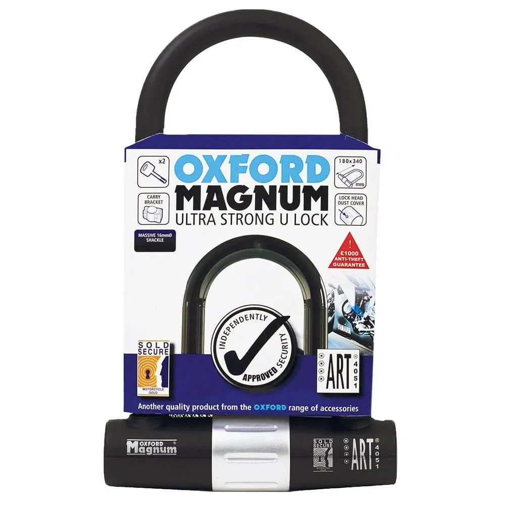 Oxford Magnum U-Lock 176 x 260mm