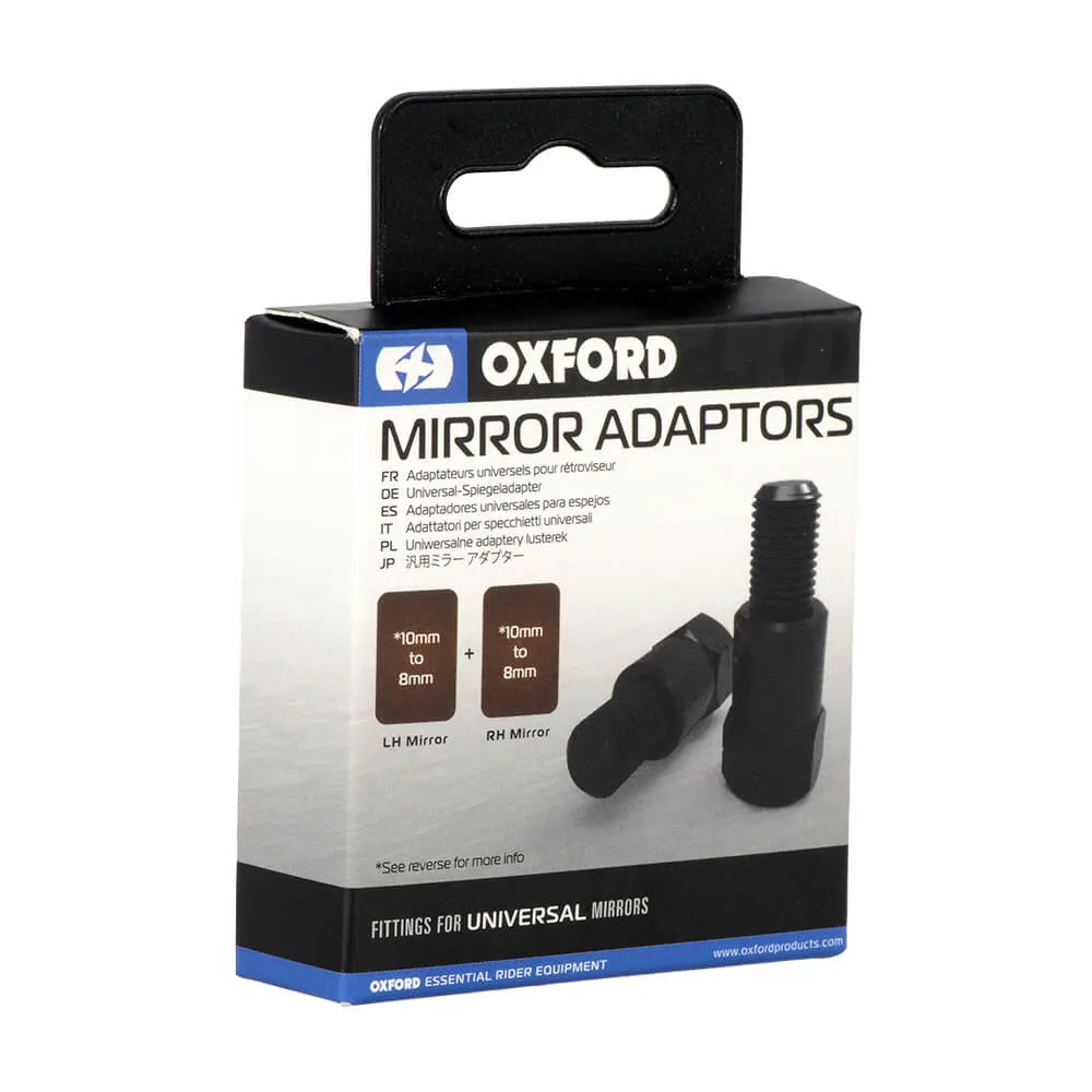 Oxford Mirror Adaptors (M10 to M8 Rev & M10 to M8)