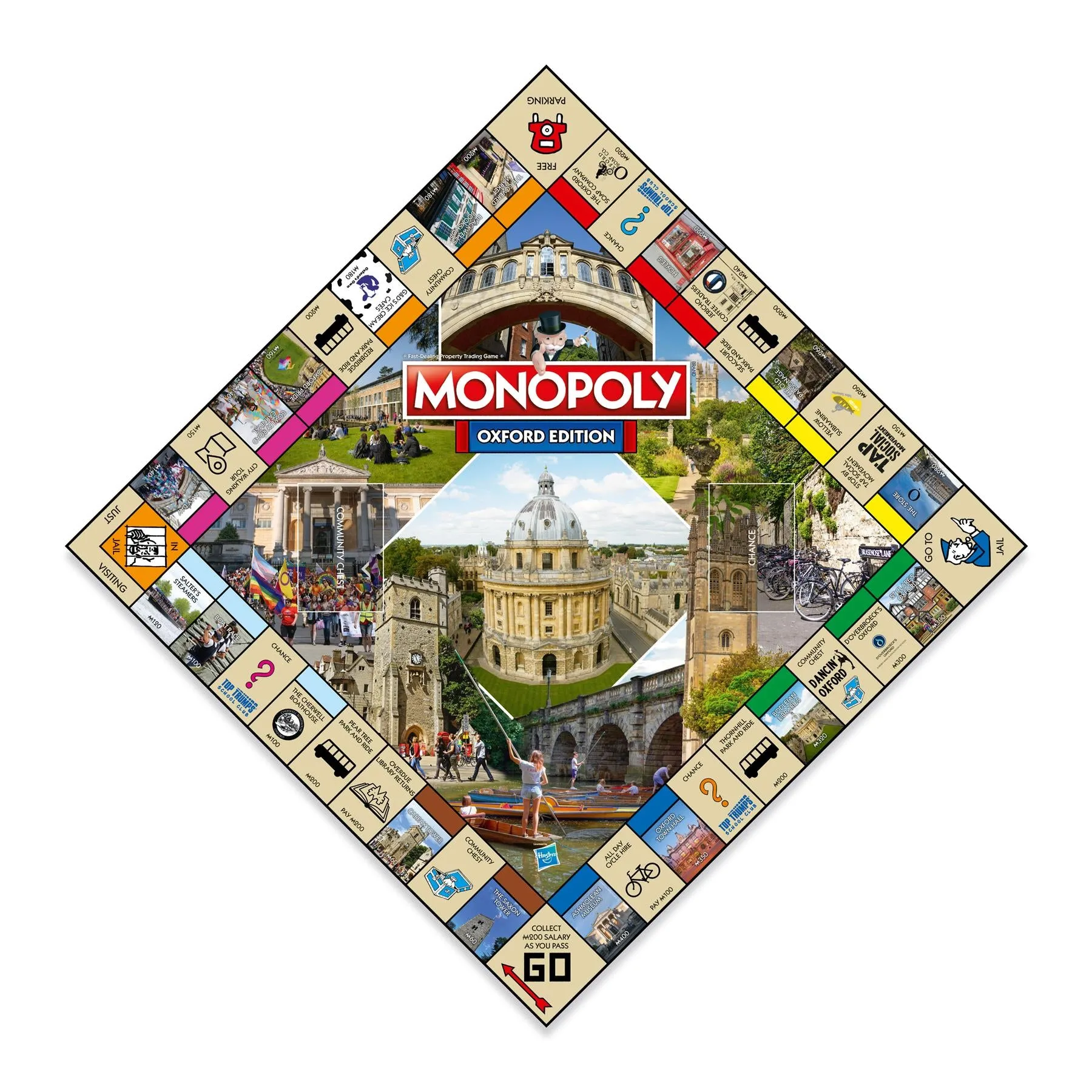 Oxford Monopoly Board Game
