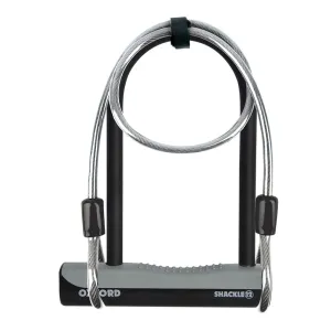 Oxford Shackle 12 Duo U-Lock & 1200mm Lockmate Lock