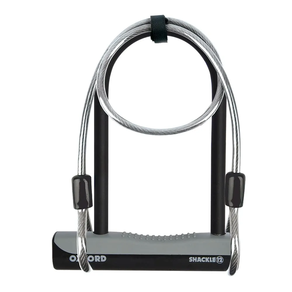 Oxford Shackle 12 Duo U-Lock & 1200mm Lockmate Lock