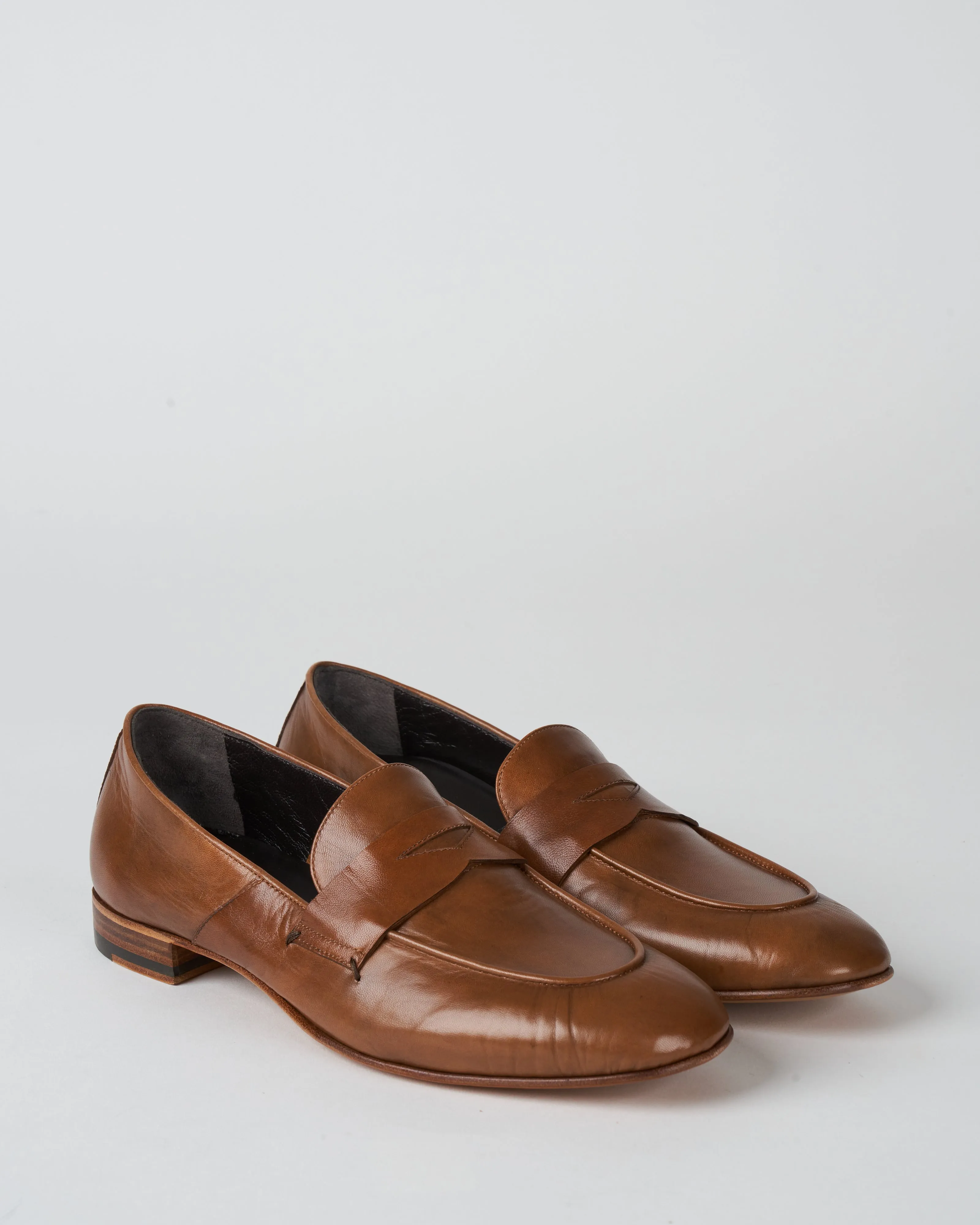 pat loafer - tripon cuoio leather