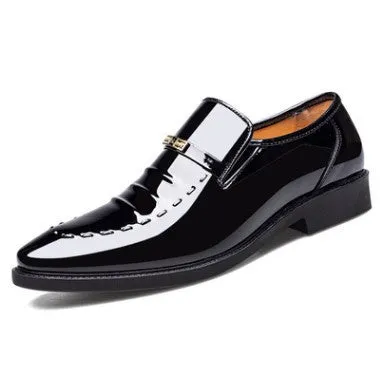 Patent Leather Men Dress Shoes
