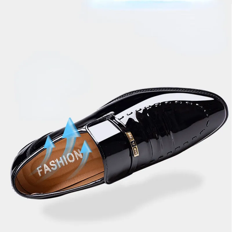 Patent Leather Men Dress Shoes