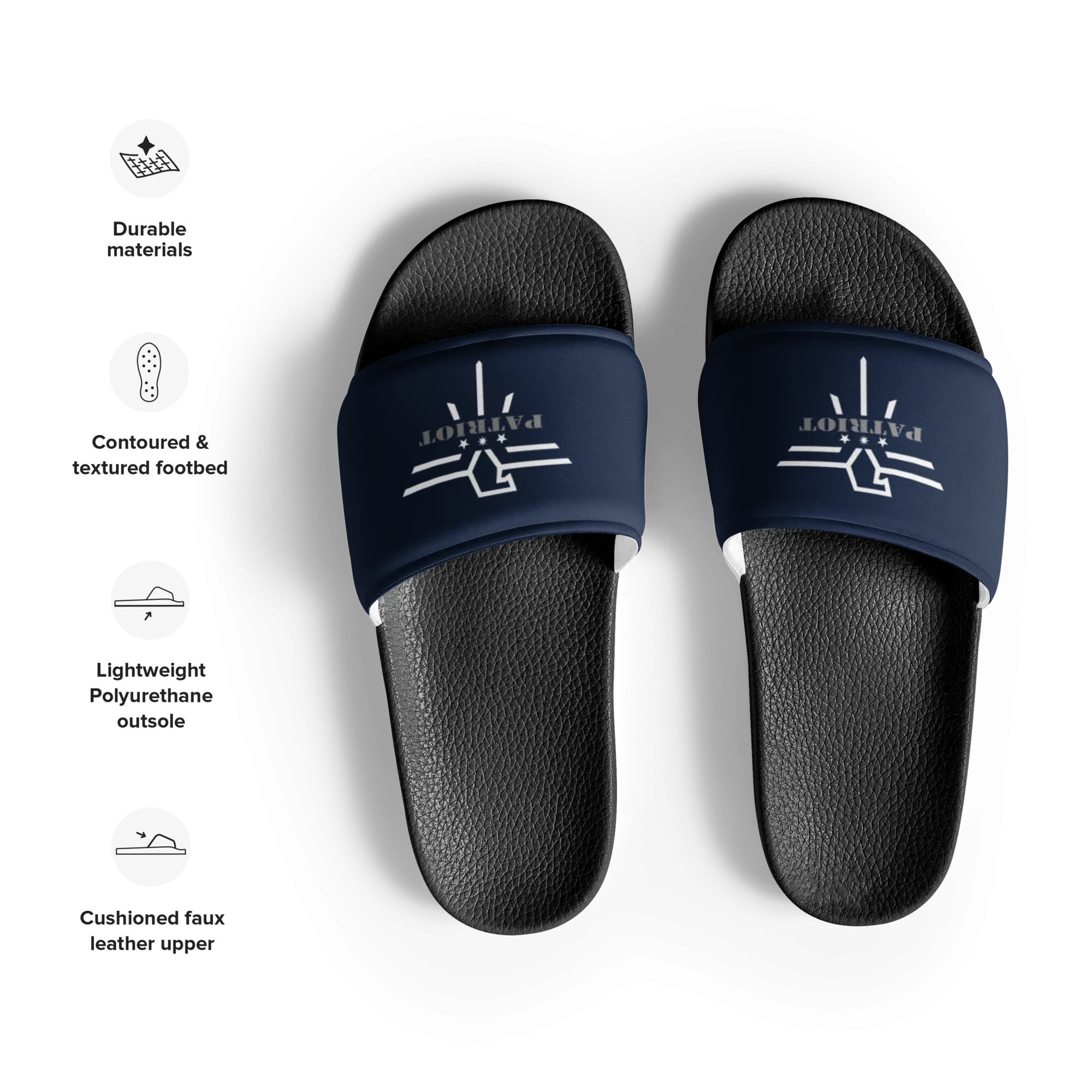 Patriot Men’s Slides Navy
