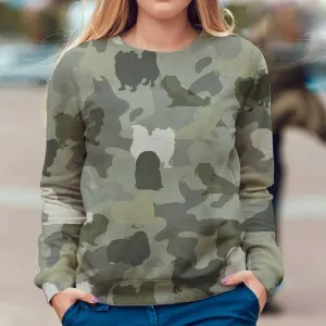 Pekingese - Camo - Premium Sweatshirt