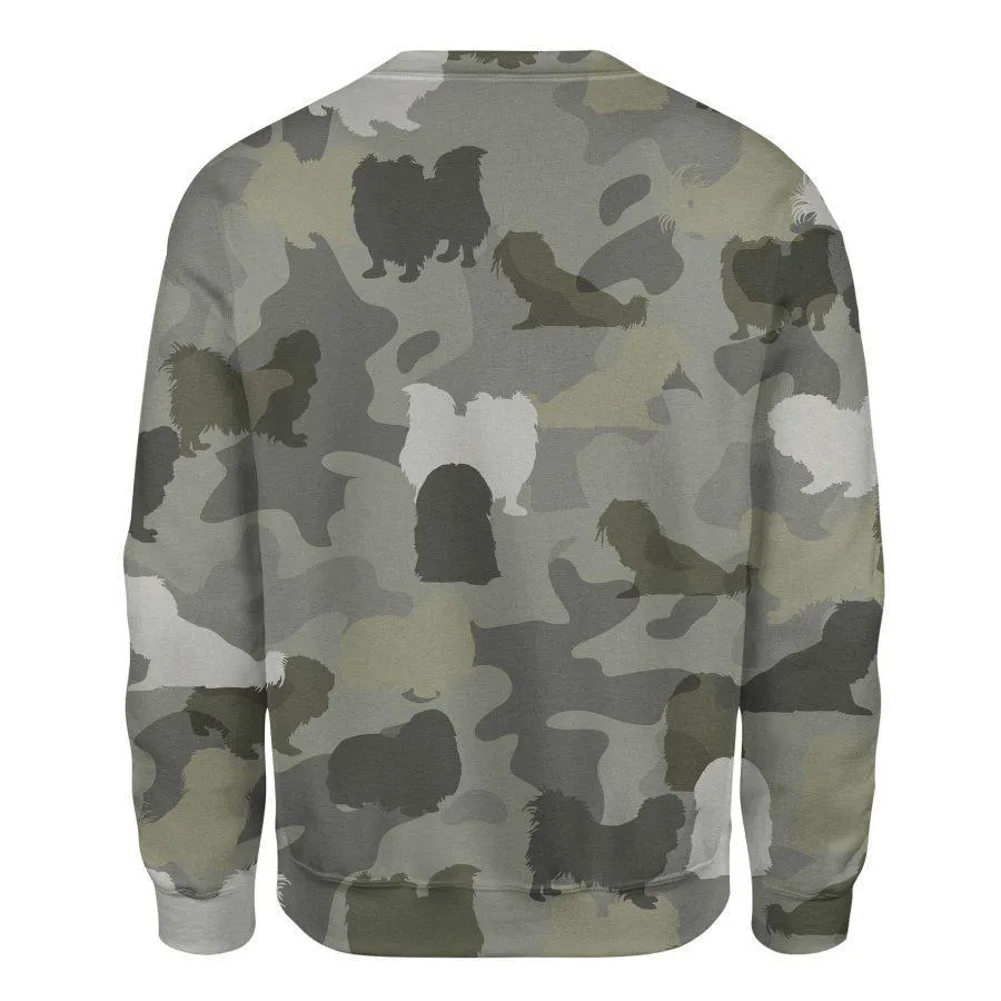 Pekingese - Camo - Premium Sweatshirt