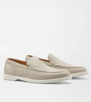 Peter Millar - Excursionist Nubuck Venetian Loafer - Fog