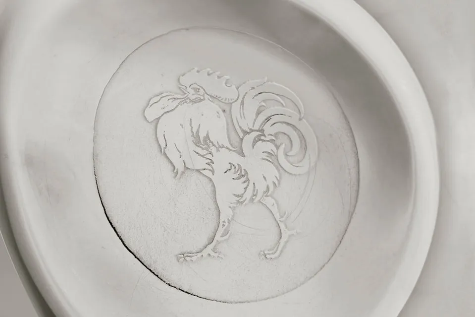 Pinched Three Sided Cockerel Cocktail Shaker