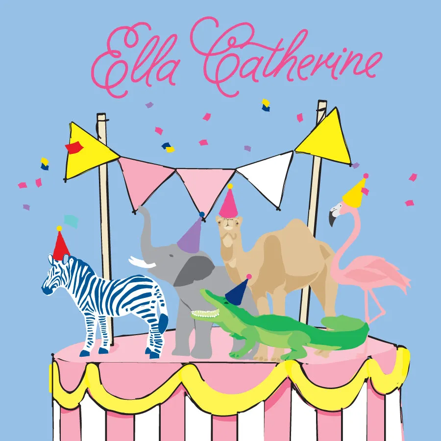 Pink Cake Calling Card