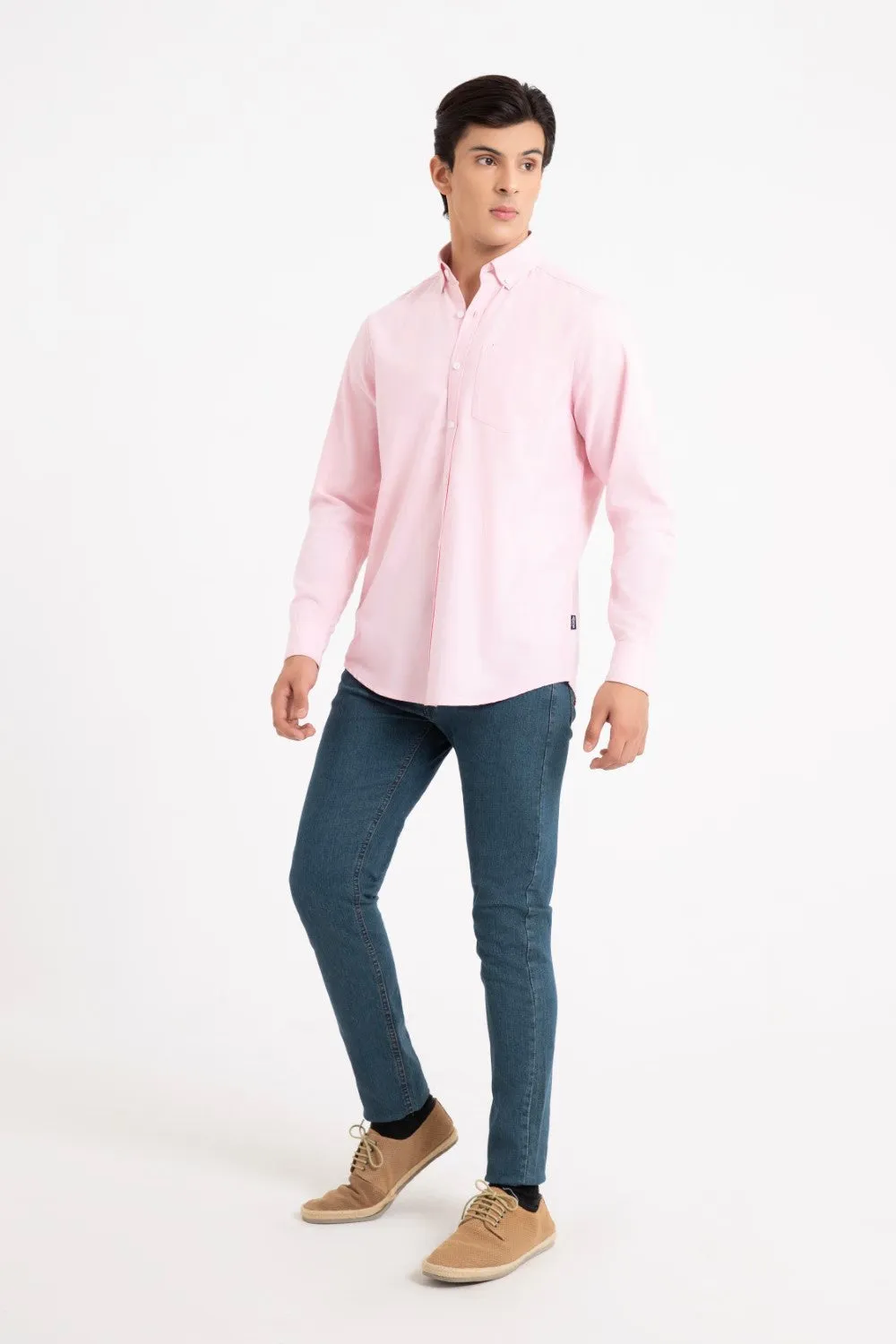 Pink Casual Shirt
