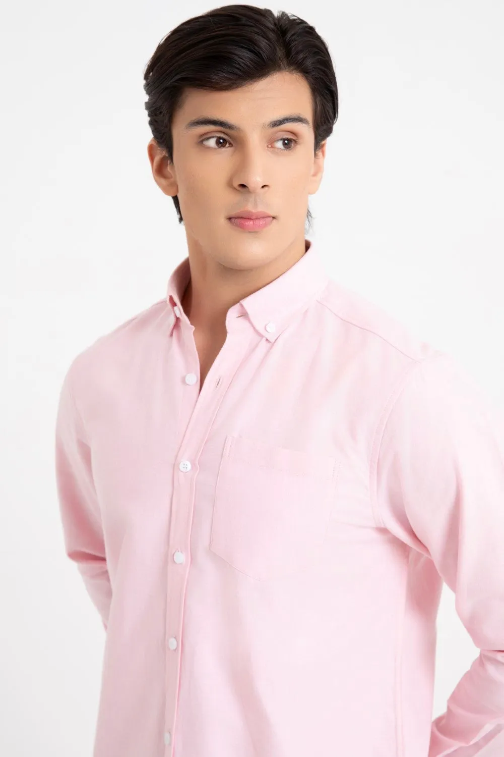 Pink Casual Shirt