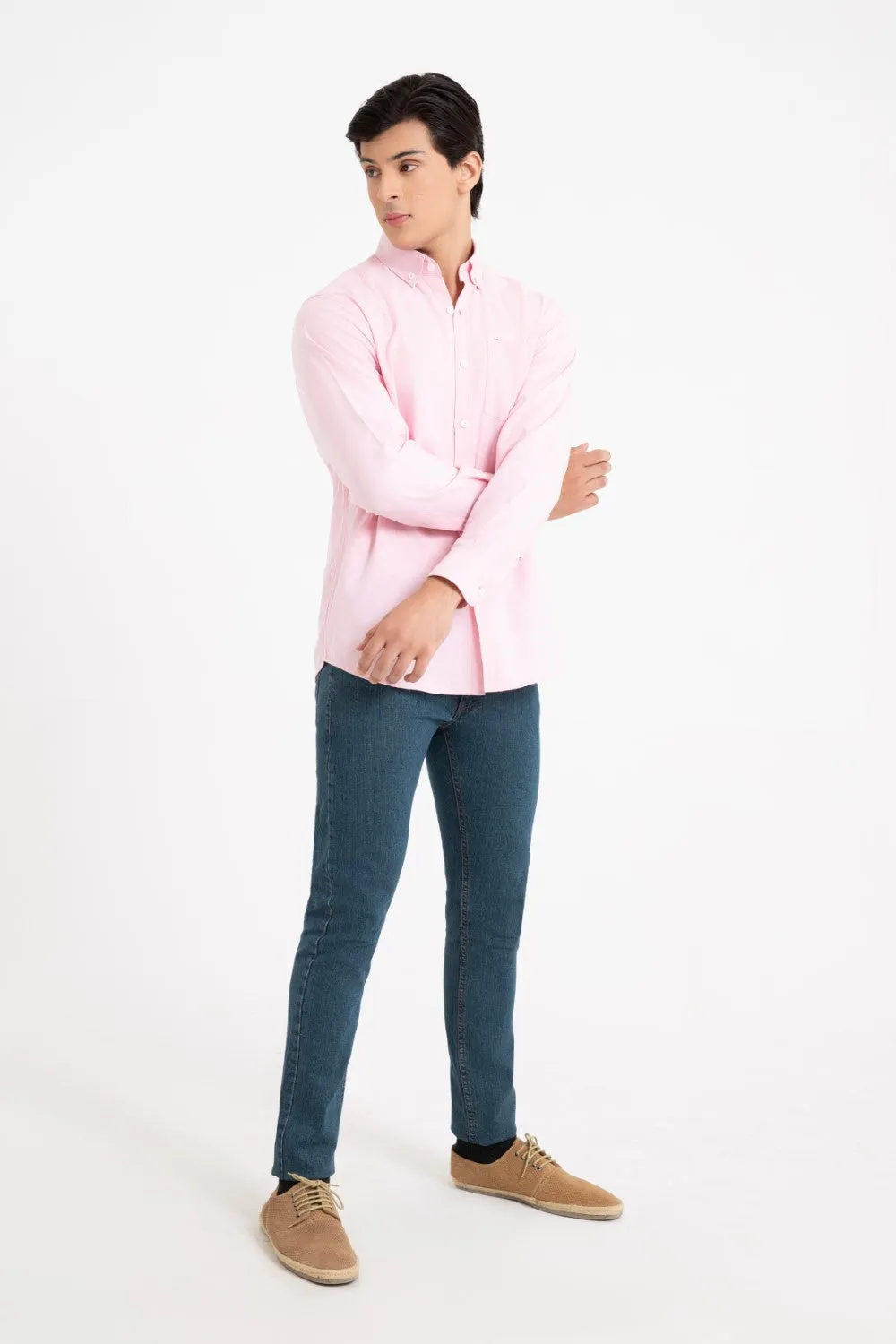 Pink Casual Shirt